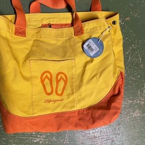 Life is Good tote
